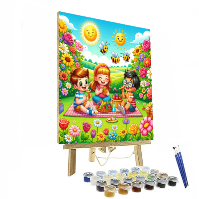 Whimsical Garden Celebration Paint By Numbers