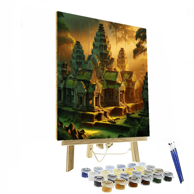 Enigmatic Ancient Temples Paint By Numbers Kits