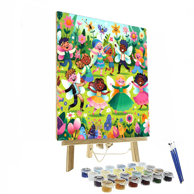 Fairy Garden Celebration Paint By Color