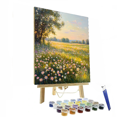 Claude Monet Inspired Elysian Fields  Painting By Numbers Kit