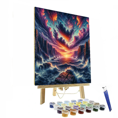 Majestic Ocean View Paint By Numbers Kits