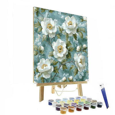 Pierre Joseph Redouté Inspired Timeless Elegance Of Nature  Painting Number Kit