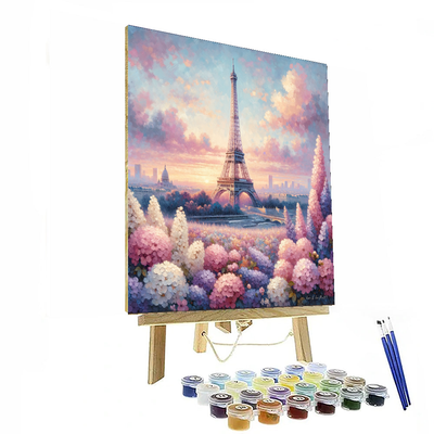 Dreamy Parisian Views Numbered Painting Kits