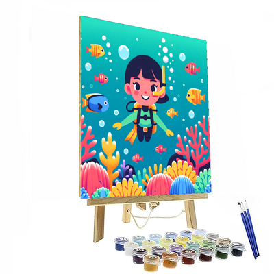 Undersea Explorer's Quest Paint By Numbers Kits