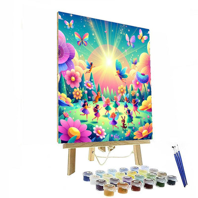 Magical Meadow Celebration Paint By Numbers