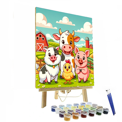 Friendly Farm Life Paint By Numbers Kits