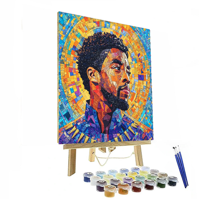 Chadwick Boseman: The Enduring Spirit Of A Hero Painting By Numbers Kit