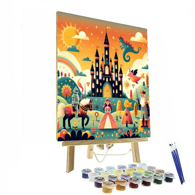 Royal Adventure In Fantasy Land DIY Paint By Numbers