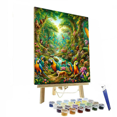 Fantastical Jungle Journey Numbered Painting Kits