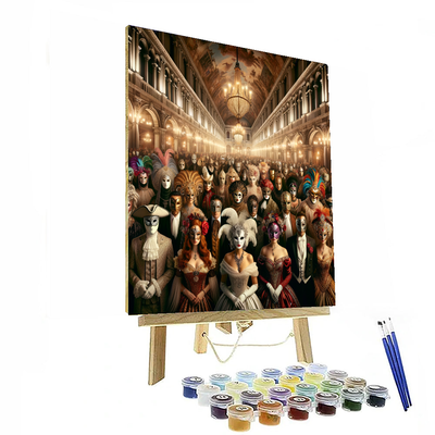 The Venice Carnival - Italy Paint By Numbers Art