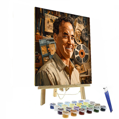 Tom Hanks: A Journey Through Life's Endless Stories Paint By Color