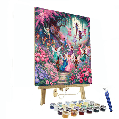 Garden Fairies Retreat Paint By Color