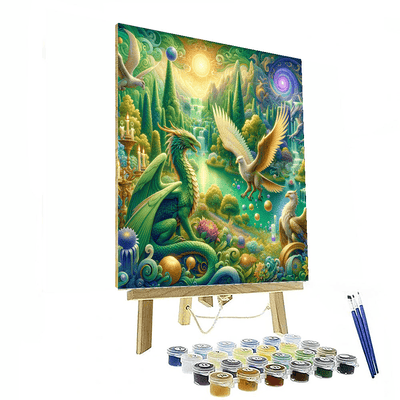 Fantastical Beasts Painting By Numbers Kit