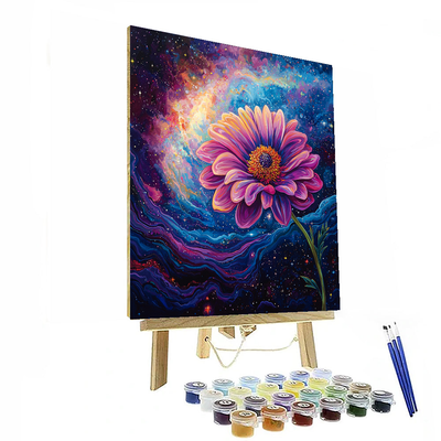 O'Keeffe Inspired Cosmic Flower Burst Paint By Numbers Kits