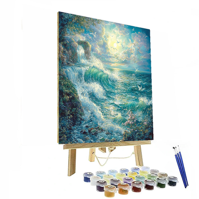 Salvador Dali Inspired Surreal Ocean Symphony  Paint By Numbers Kits