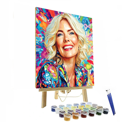 Kristen Wiig: The Hilarious Chameleon Of Comedy Painting By Numbers Kit