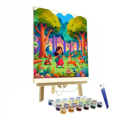 Woodland Creatures Adventure Numbered Painting Kits