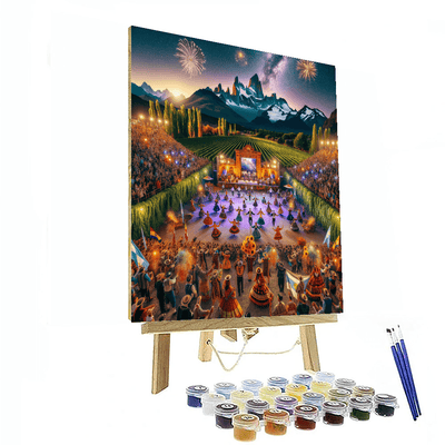 Grape Harvest Festival - Argentina Paint By Numbers Kits