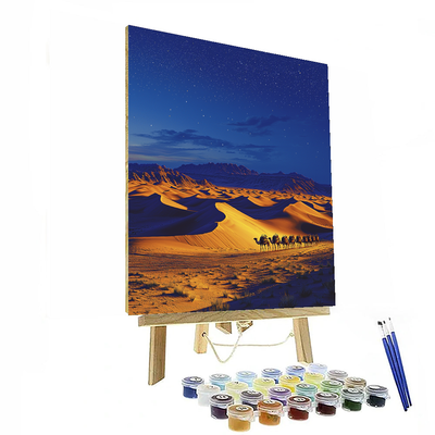 Gobi Desert - Mongolia Painting Number Kit