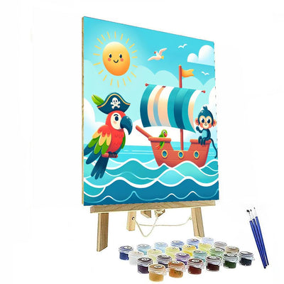 Sailing On The High Seas DIY Paint By Numbers