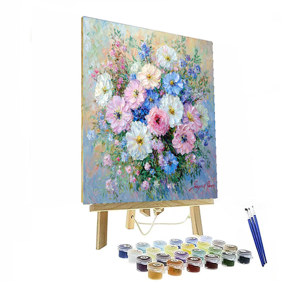 Pierre-Auguste Renoir Inspired Floral Stillness  Paint By Numbers