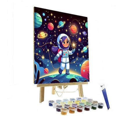 Space Mission Adventure Paint By Color