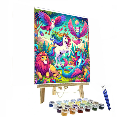 Mythical Creature Quest Paint By Numbers Kits