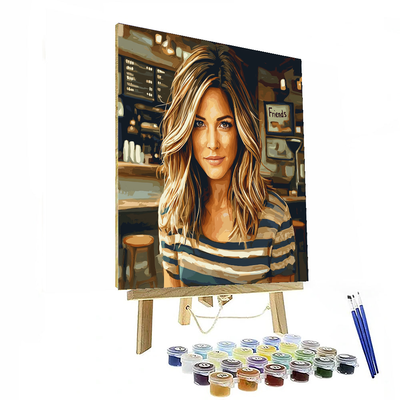 Jennifer Aniston: Timeless Allure Of America's Sweetheart Painting By Numbers Kit