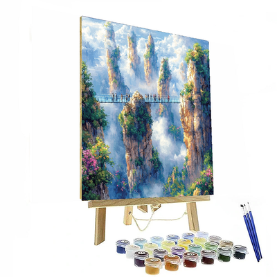 Zhangjiajie National Forest Park Paint By Numbers