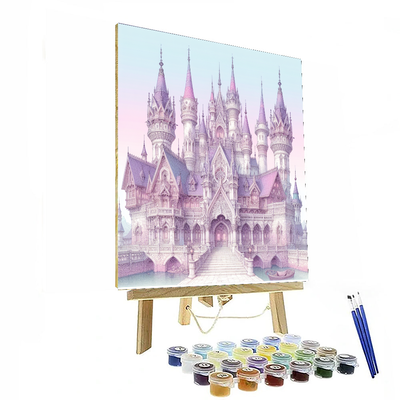 Dreamlike Fantasy Castle Paint By Color