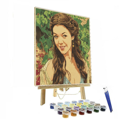 Natalie Dormer: The Intriguing Mystery Of Margaery Tyrell Painting By Numbers Kit