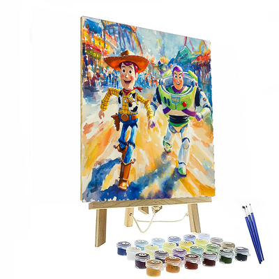 Toy Story Friendship - Disney Inspired Numbered Painting Kits