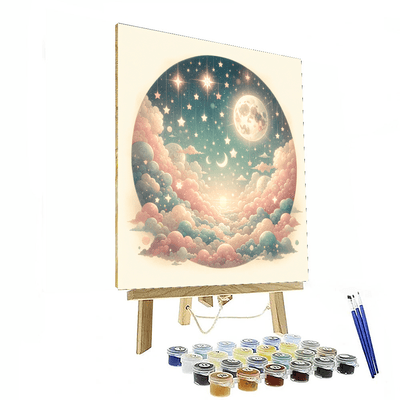 Dreamy Starlit Sky Paint By Numbers Kits