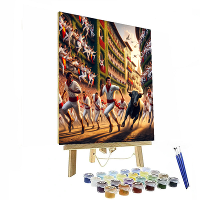 San Fermín Festival Paint By Number