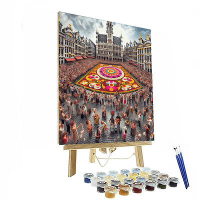 Flower Carpet Festival - Belgium Paint By Numbers Art