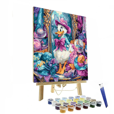 Daisy Duck's Fashion Day - Disney Inspired Numbered Painting Kits