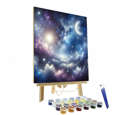 Celestial Skies Painting Number Kit