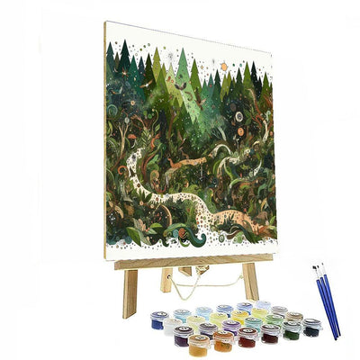 Fantasy Forest Hideaway Painting By Numbers Kit