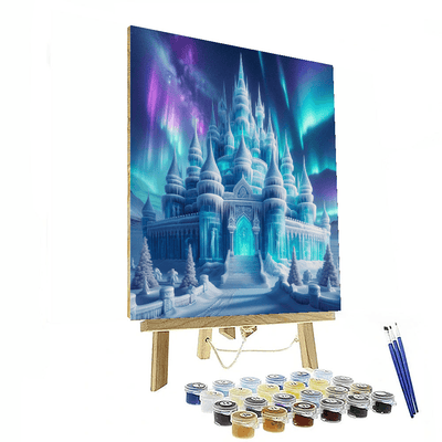 Fantasy Ice Castle Paint By Numbers