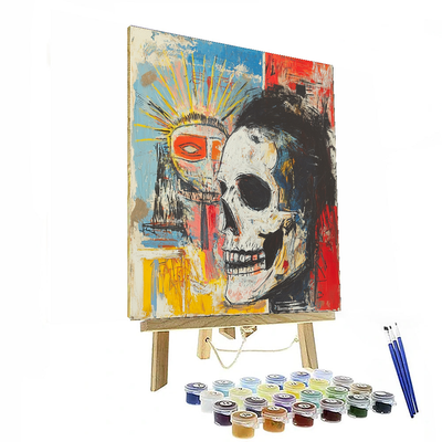 Jean-Michel Basquiat Inspired Modern Mythology  Paint By Numbers Kits