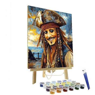 Johnny Depp: Navigating The Depths Of Creative Chaos Paint By Numbers Kits