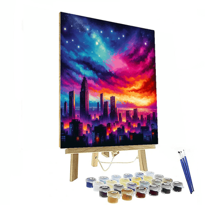 Urban Skyline Dream Paint By Number