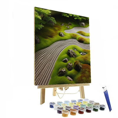 Zen Pathways Painting By Numbers Kit