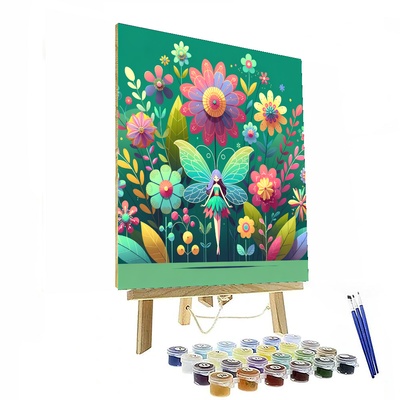 Flower Fairy Garden Paint By Color