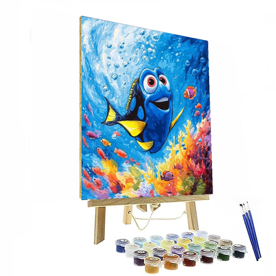 Dory's Undersea Friends - Disney Inspired Numbered Painting Kits