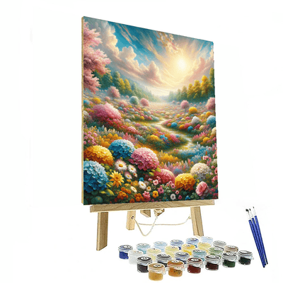 Spring Blossom Symphony Painting By Numbers Kit