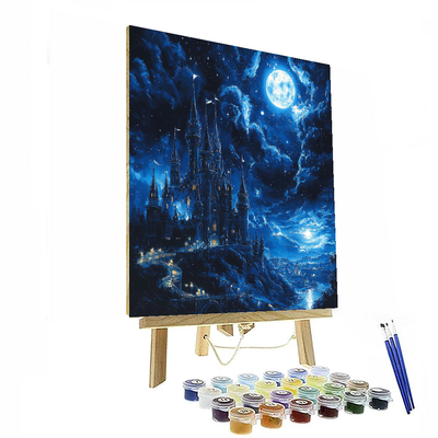 Beast's Castle Night - Disney Inspired Numbered Painting Kits