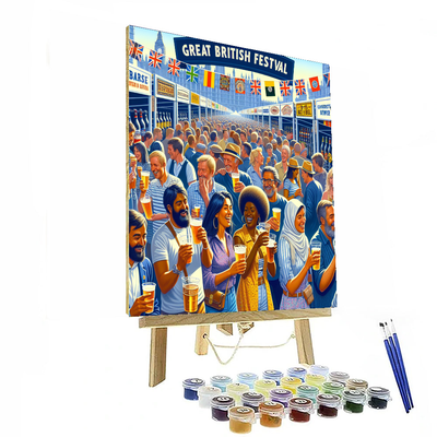 The Great British Beer Festival - United Kingdom Paint By Number