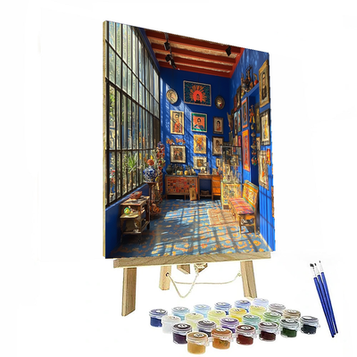 Frida Kahlo Museum Numbered Painting Kits