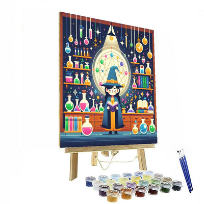 Magical Wizard's Lab Paint By Color